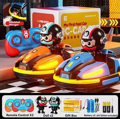 BumperJam™ - Carritos Chocones a Control Remoto
