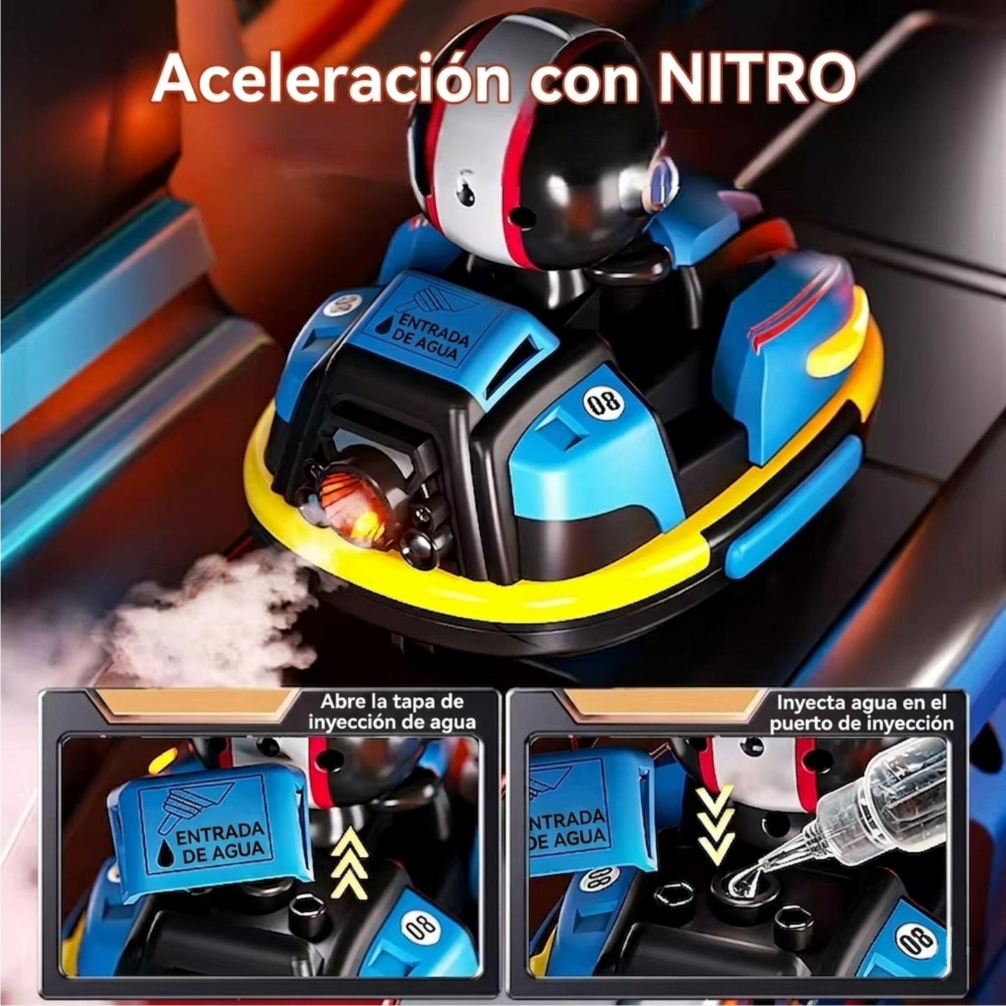 BumperJam™ - Carritos Chocones a Control Remoto